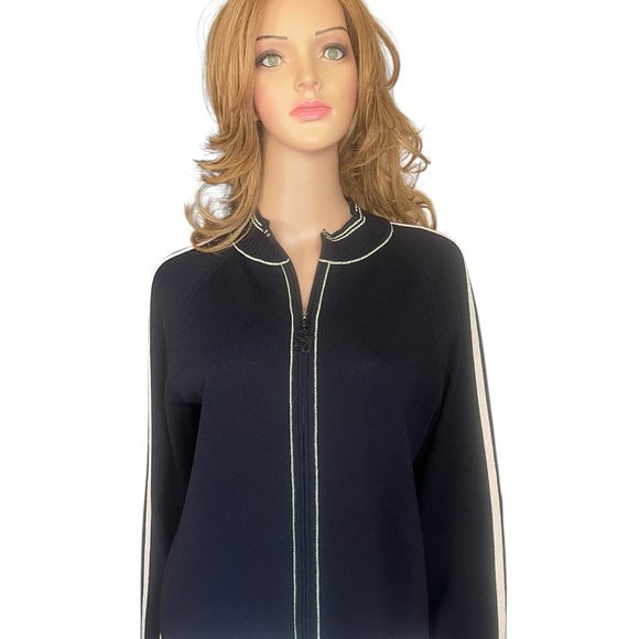 St. John sport black/green jacket size M - Picture 11 of 11